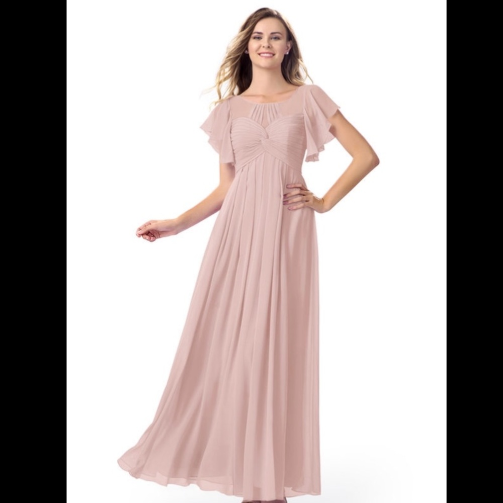 Azazie Lily bridesmaids dress-Dusty rose